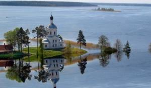 Lake Seliger in Russia