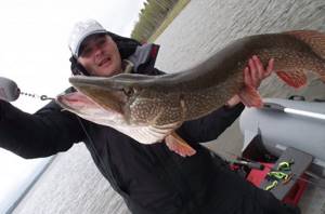 Guy with a huge pike