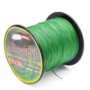 Braided fishing line for spinning