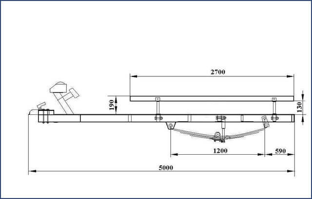 Do-it-yourself pvc boat trailer drawings
