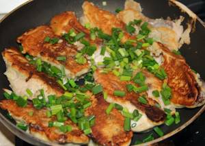 Fish in potato batter: delicious recipe