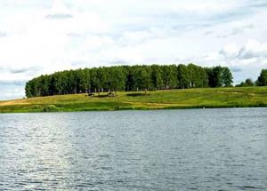 Fishing Dichkovskoye lake in Aleksandrov, Vladimir region