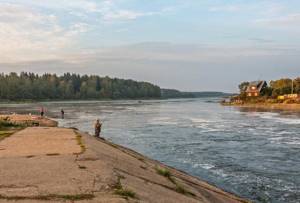 fishing on the Ivankovo ​​reservoir