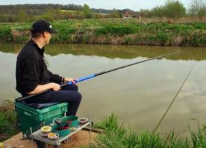 Fishing with a plug rod