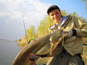 Fishing on the Volga