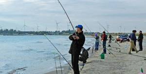 Fishing in Yeisk