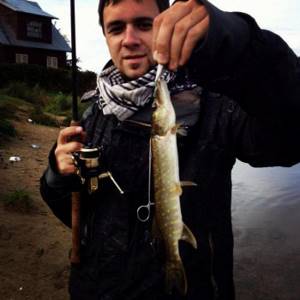 fishing in Konakovo in July