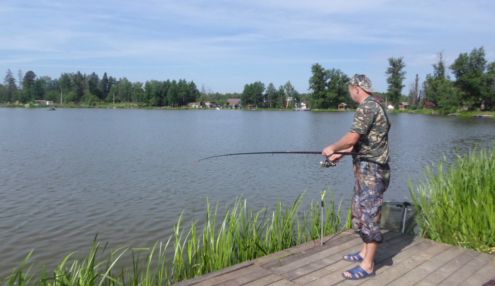 Fishing in Lytkino