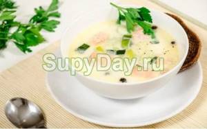Finnish fish soup with cream