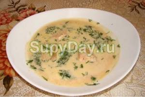 Norwegian-style fish soup with cream