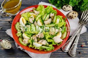 Salad with cod “Spicy”