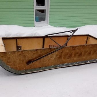 DIY sleigh: photos, ideas, instructions on how to make