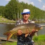 Shabrovsky pond fishing