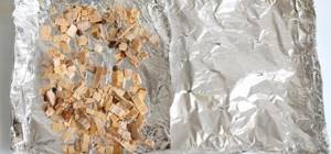 Chips in foil
