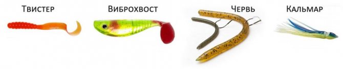 Silicone fishing lures