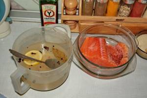 Lightly salted salmon - 7 recipes for salting salmon at home, stage 25