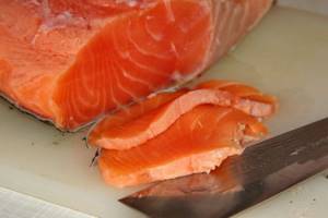 Lightly salted salmon - 7 recipes for salting salmon at home, stage 28