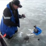 Tackle for catching pike perch in winter