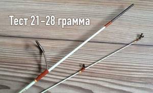 Spinning rod for fishing with unloaded silicone