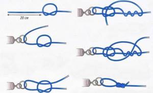 Methods for tying a leash