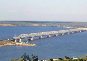 construction of the Krasnodar reservoir
