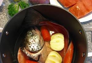 Finnish trout soup with cream: ingredients, recipe