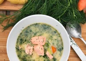 Суп из форели со сливками по-фински: ингредиенты, рецепт приготовления