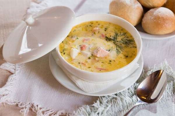 salmon cream soup