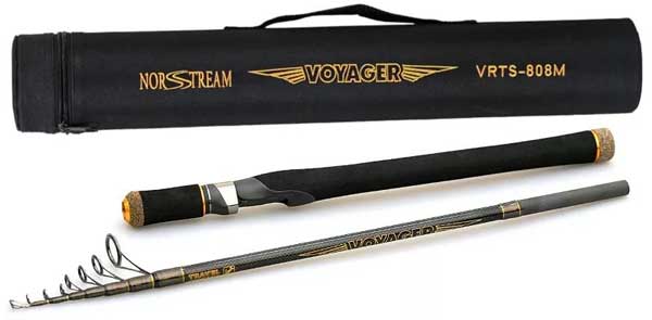 Telescopic spinning rod Norstream Voyager Telespin
