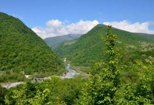 Только в Абхазии увидишь такие замечательные пейзажи