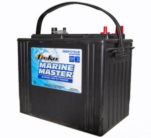 Traction battery Deka DP24 weighing 20 kg