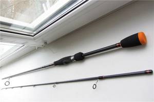 Rod for wobblers