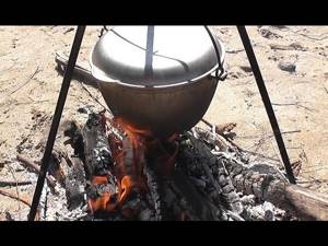 Fisherman&#39;s fish soup AT THE CAMP step-by-step video recipe