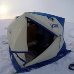 Insulating a winter tent for fishing with your own hands