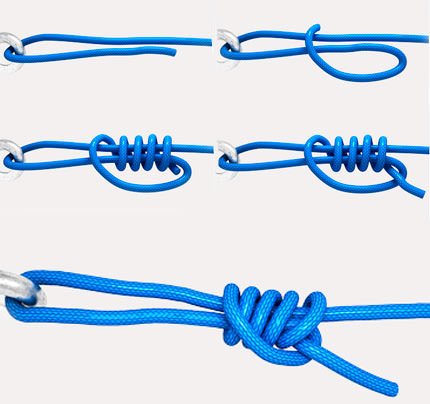 Grinner knot