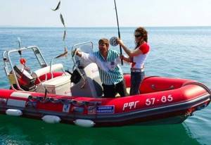 In Sochi you can also catch large horse mackerel