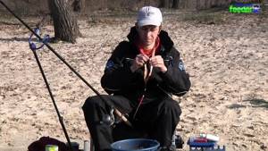Spring roach fishing with a feeder with world champion Alexey Strashny on the Dnieper River
