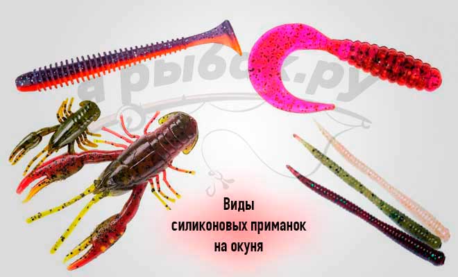 Types of silicone baits