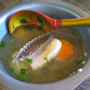 Delicious fish soup