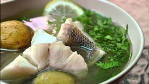 Delicious catfish soup