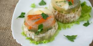 Delicious pike perch dishes: Pike perch jellied