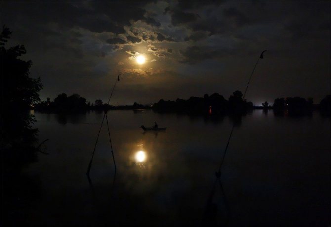The influence of the moon on fish biting, myth or reality
