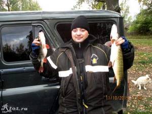 me with pike and perch