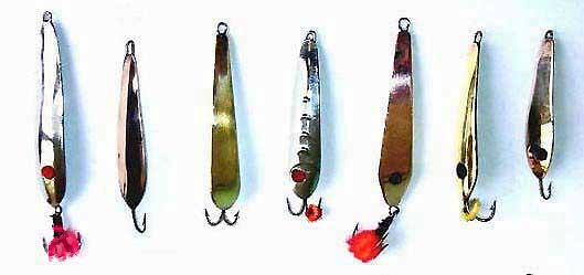 Winter lures for vertical fishing for pike perch photo
