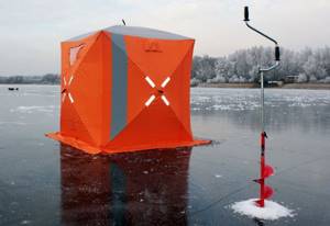 Winter cube tent