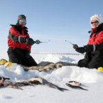 Winter fishing in Karelia